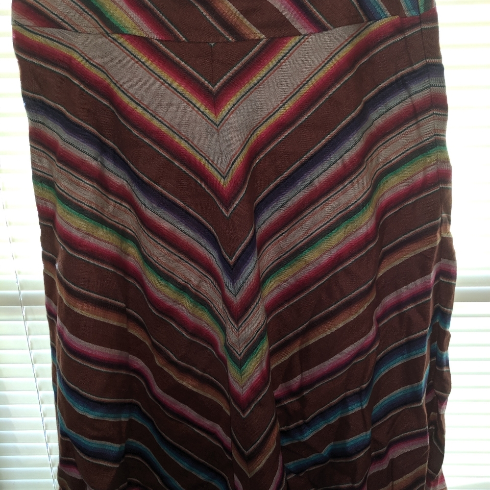 Ralph Lauren linen floor length skirt
